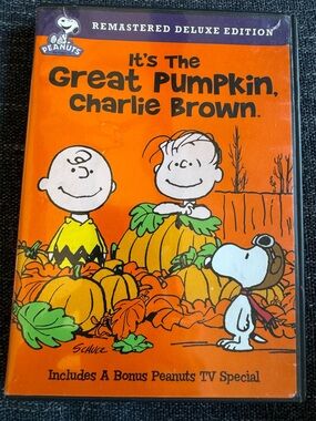 Peanuts "It's The Great Pumpkin, Charlie Brown" Remastered Deluxe Edition DVD
